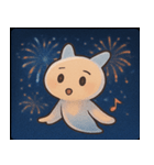 花火とひらひらクリオネ@SFW（個別スタンプ：24）