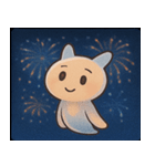 花火とひらひらクリオネ@SFW（個別スタンプ：28）