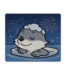 花火と遠吠えオオカミ@SFW（個別スタンプ：32）