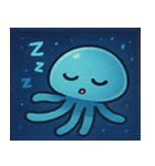 花火とふわふわクラゲ@SFW（個別スタンプ：7）