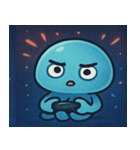 花火とふわふわクラゲ@SFW（個別スタンプ：10）