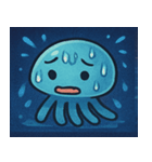 花火とふわふわクラゲ@SFW（個別スタンプ：15）