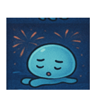 花火とふわふわクラゲ@SFW（個別スタンプ：23）