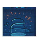 花火とふわふわクラゲ@SFW（個別スタンプ：24）