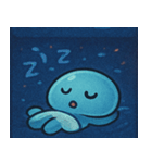花火とふわふわクラゲ@SFW（個別スタンプ：27）