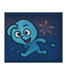 花火とふわふわクラゲ@SFW（個別スタンプ：32）