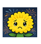 花火とふわふわタンポポ@SFW（個別スタンプ：3）