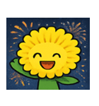 花火とふわふわタンポポ@SFW（個別スタンプ：7）