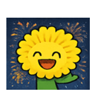 花火とふわふわタンポポ@SFW（個別スタンプ：8）