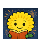 花火とふわふわタンポポ@SFW（個別スタンプ：11）