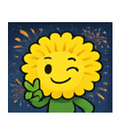 花火とふわふわタンポポ@SFW（個別スタンプ：13）