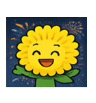 花火とふわふわタンポポ@SFW（個別スタンプ：16）