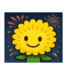 花火とふわふわタンポポ@SFW（個別スタンプ：17）