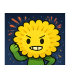 花火とふわふわタンポポ@SFW（個別スタンプ：18）