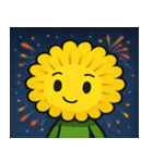 花火とふわふわタンポポ@SFW（個別スタンプ：24）