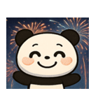 花火とまんまるパンダ@SFW（個別スタンプ：2）