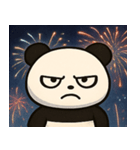 花火とまんまるパンダ@SFW（個別スタンプ：3）