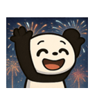 花火とまんまるパンダ@SFW（個別スタンプ：5）