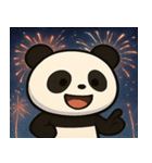 花火とまんまるパンダ@SFW（個別スタンプ：6）