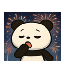 花火とまんまるパンダ@SFW（個別スタンプ：8）