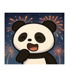 花火とまんまるパンダ@SFW（個別スタンプ：12）