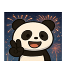 花火とまんまるパンダ@SFW（個別スタンプ：13）
