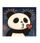 花火とまんまるパンダ@SFW（個別スタンプ：15）