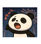 花火とまんまるパンダ@SFW（個別スタンプ：16）