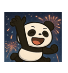 花火とまんまるパンダ@SFW（個別スタンプ：17）