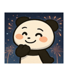 花火とまんまるパンダ@SFW（個別スタンプ：18）