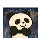 花火とまんまるパンダ@SFW（個別スタンプ：19）