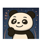 花火とまんまるパンダ@SFW（個別スタンプ：22）