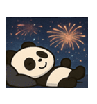 花火とまんまるパンダ@SFW（個別スタンプ：24）