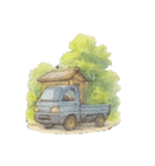 日本の街角スケッチ 昭和の風景（個別スタンプ：2）
