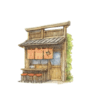 日本の街角スケッチ 昭和の風景（個別スタンプ：8）