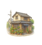 日本の街角スケッチ 昭和の風景（個別スタンプ：25）