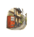 日本の街角スケッチ 昭和の風景（個別スタンプ：28）