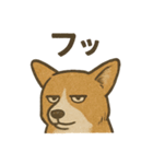 渋犬コーギー ポン（個別スタンプ：26）