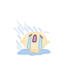 【推し活】オレンジのおしかつちゃん（個別スタンプ：20）