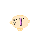 【推し活】オレンジのおしかつちゃん（個別スタンプ：21）