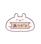 愛を伝えるもっちりうさぎ（個別スタンプ：34）