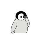 こコウテイペンギンのおすもちゃんこ（個別スタンプ：7）