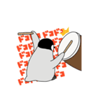 こコウテイペンギンのおすもちゃんこ（個別スタンプ：32）