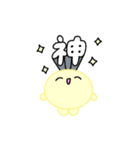 【推し活】黄色のおしかつちゃん（個別スタンプ：10）