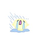 【推し活】黄色のおしかつちゃん（個別スタンプ：20）