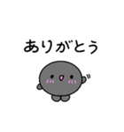 【推し活】黒のおしかつちゃん（個別スタンプ：27）