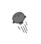 【推し活】黒のおしかつちゃん（個別スタンプ：33）