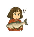 サクラマスまさこ海櫻（個別スタンプ：3）