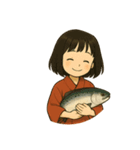 サクラマスまさこ海櫻（個別スタンプ：21）