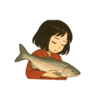 サクラマスまさこ海櫻（個別スタンプ：25）